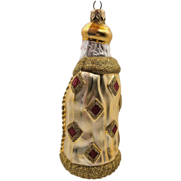 Patricia Breen Bijoux Santa Claus Red Squares Christmas Tree Holiday Ornament - Picture 7 of 10